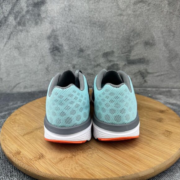 Nike FS Lite Run 3 Running Shoes Womens Size 6.5 Gray Teal Aqua Mesh 807145-400 - Picture 5 of 10